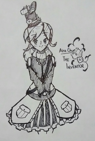 320x473 An Oc Redesign That I Did For My Friend On Her Birthday You - Industrial Revolution Drawing