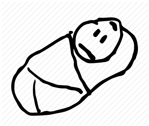 512x433 baby, happy birthday, infant, kids doodle, little one, stick man - Infant Drawing