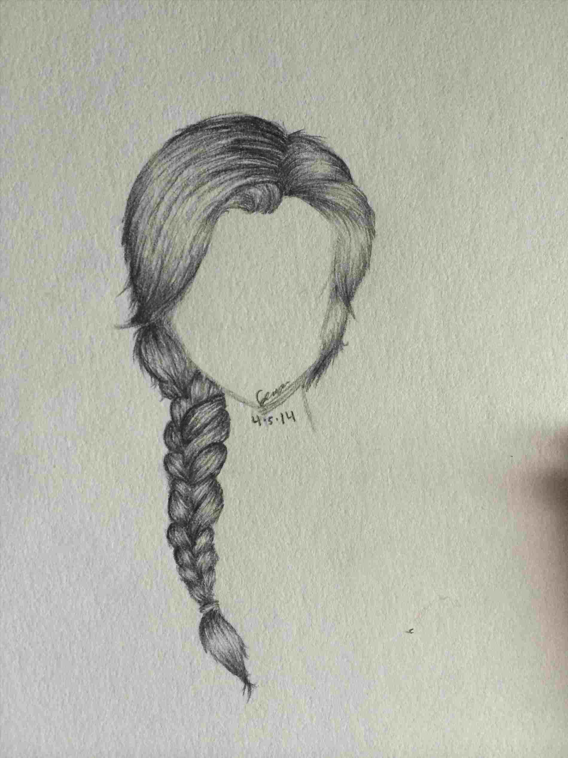 1899x2533 Drawings Of Hair From The Back - Infinity Drawing