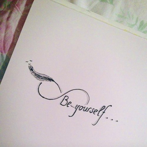 500x500 love pretty drawing beautiful birds tattoo pink infinity feather - Infinity Drawing