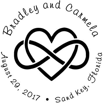 355x355 infinity heart wedding stamp - Infinity Heart Drawing