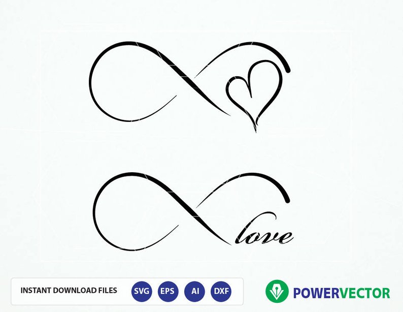 Free Free Heart Infinity Svg 790 SVG PNG EPS DXF File