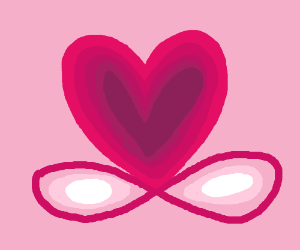 300x250 infinity heart drawing - Infinity Heart Drawing