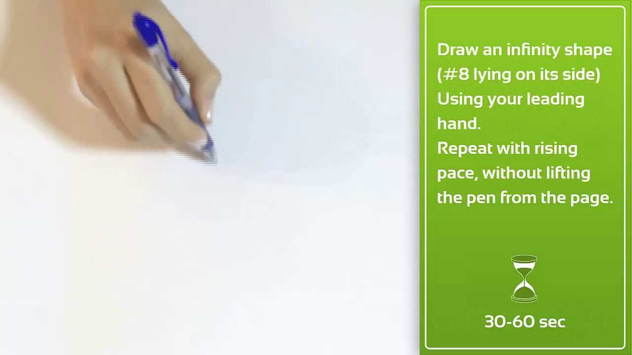 1280x720 How To Help Test Anxiety - Infinity Sign Drawing