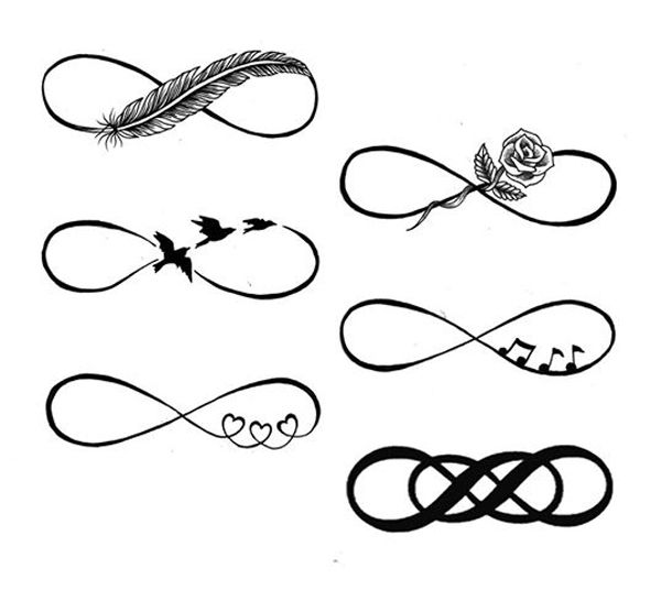 600x536 infinity symbol tattoos tattoos, infinity tattoos, tattoos - Infinity Sign Drawing
