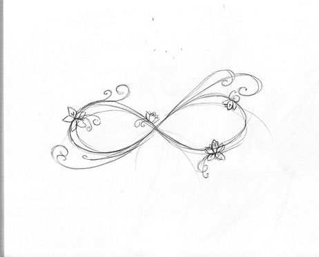 462x373 Infinity Symbol Tattoo Drawing Tattoos Tattoo Infinito - Infinity Symbol Drawing