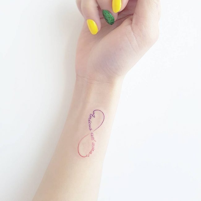 650x650 Endless Infinity Symbol Tattoo - Infinity Symbol Drawing