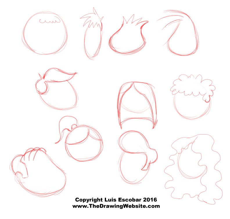 792x752 How To Draw Beautiful Hair The Drawing Website - Info Drawing