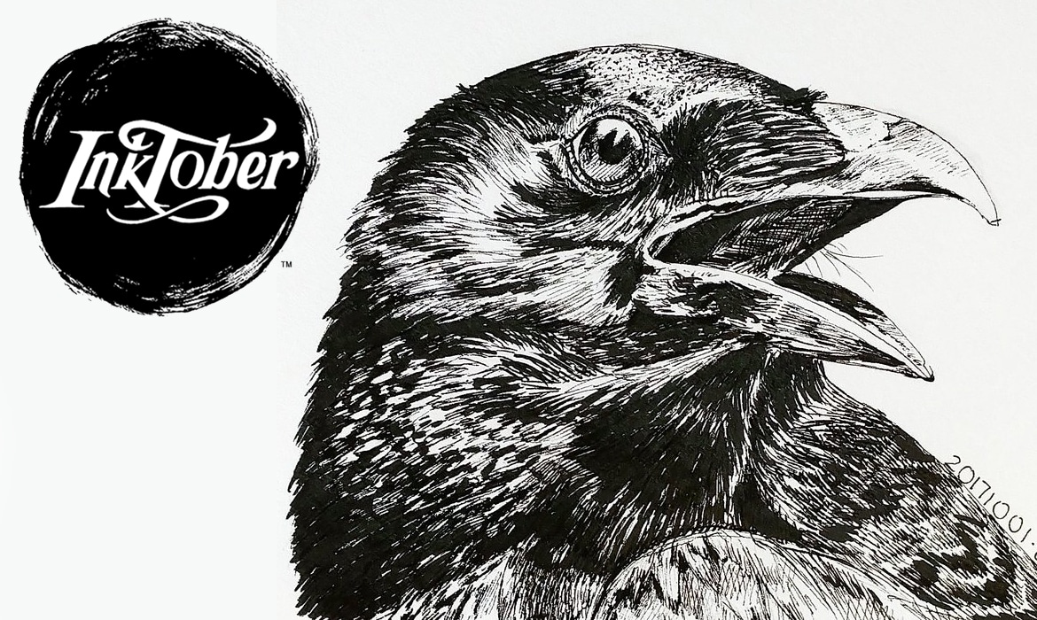 1170x700 inktober art challenges invites you to draw every day in october - Info Drawing