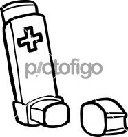 186x200 Download Freehand Icon From Pictofigo For Inhaler - Inhaler Drawing