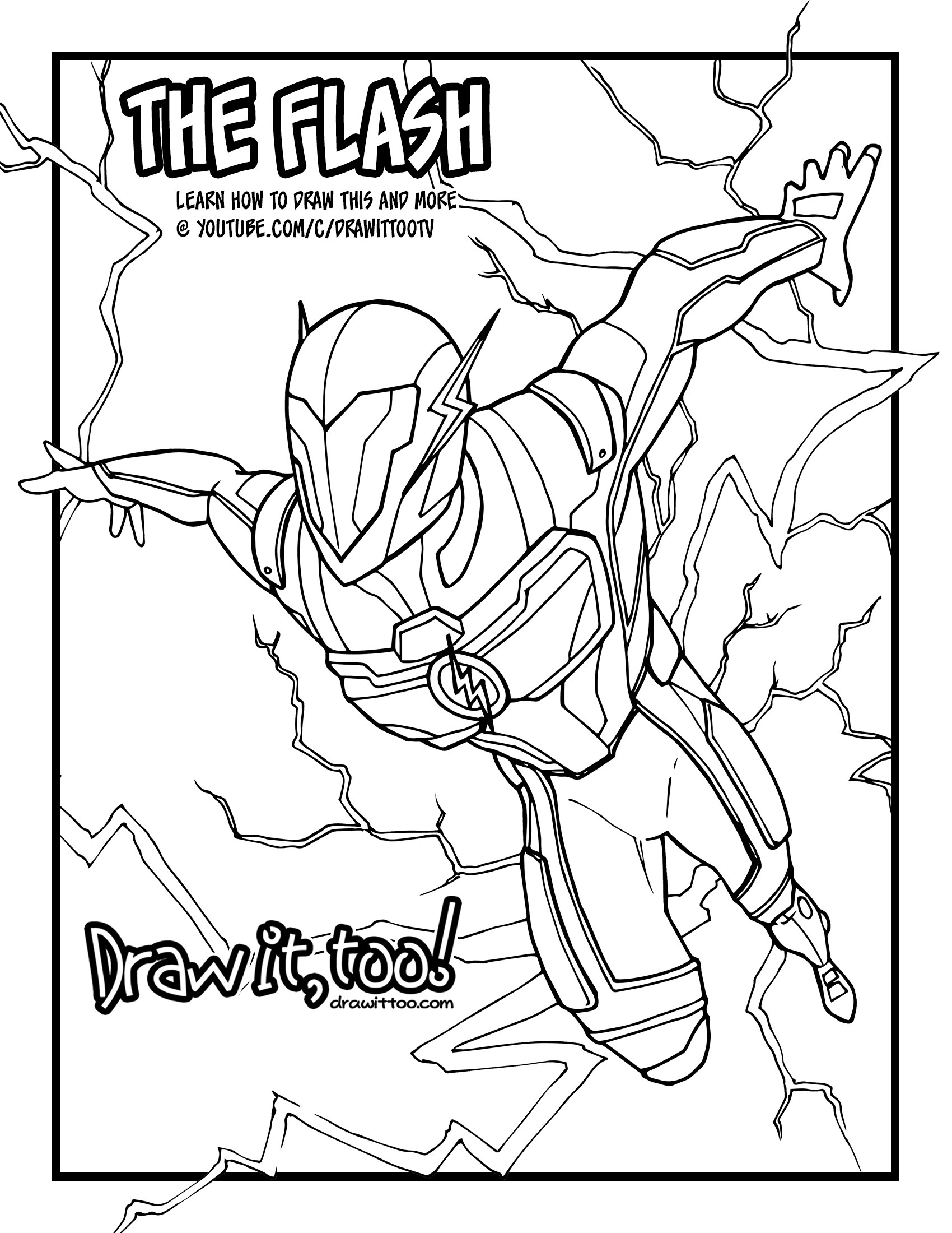 1700x2200 how to draw the flash - Injustice Drawings