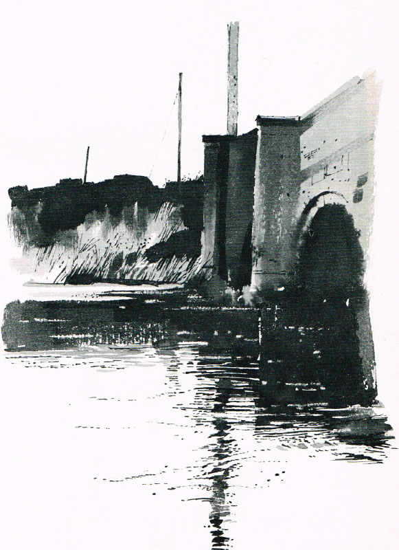 581x800 How To Paint And Draw Water - Ink And Water Drawing