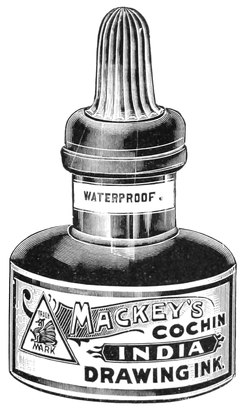 845x1427 Filemackey's India Drawing Ink - Ink Bottle Drawing