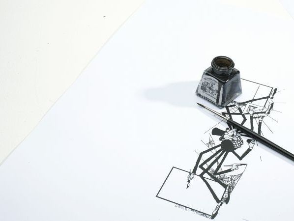 598x450 Winsor Newton Drawing Ink Bottle, Liquid Indian Price - Ink Bottle Drawing