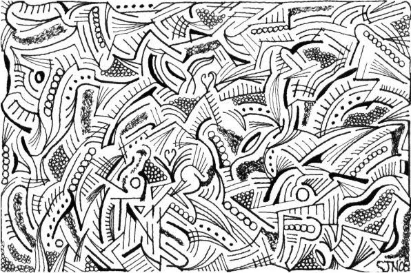 596x396 Pen Ink Line Drawings - Ink Line Drawing