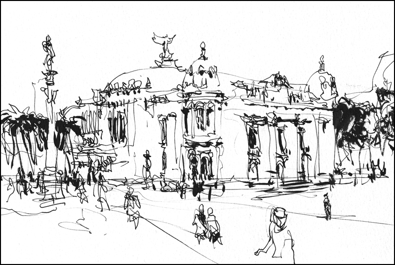 800x537 direct to ink exercises part one single line sketching citizen - Ink Line Drawing