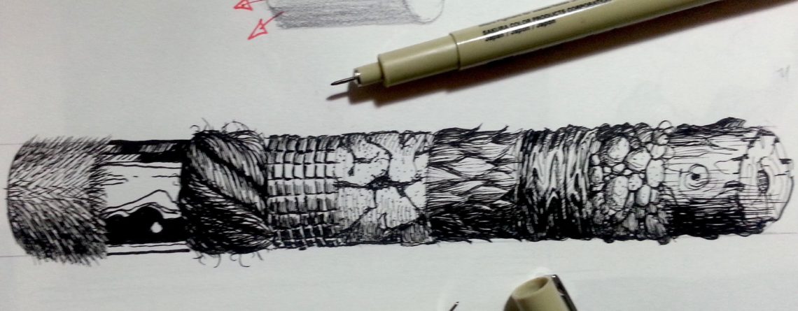 1140x445 Pen Ink Drawing Tutorials How To Create Realistic Textures - Ink Pen Drawing Tutorial