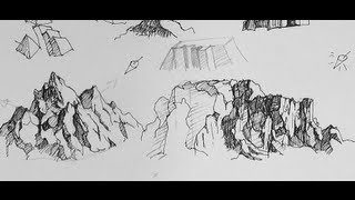 320x180 Pen Ink Drawing Tutorials How To Draw Trees - Ink Pen Drawing Tutorial