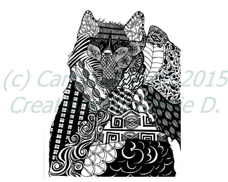 794x635 wolf art wolves wolf gift pen and ink wolf ink wolf pen etsy - Ink Wolf Drawing