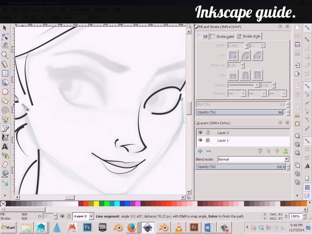 1024x768 inkscape guide - Inkscape Drawing