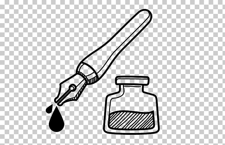 728x470 Pens Drawing Coloring Book Inkwell, Others Png Clipart Free - Inkwell Drawing