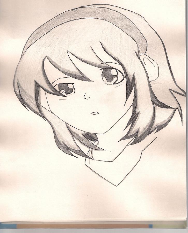 726x900 Innocent Little Thing Drawing - Innocent Drawing