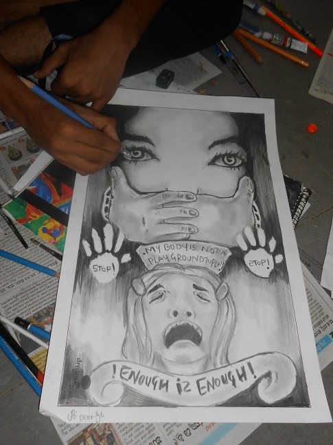 485x647 drawing competition impression dream zone, school - Innovative Drawings