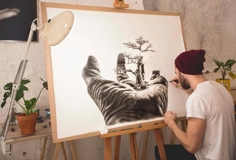 800x543 These Giant Pencil Drawings - Insane Drawings