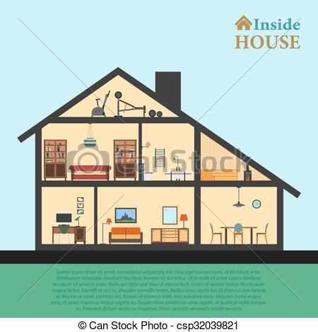 450x470 Huge Collection Of 'inside A House Drawing' Download More Than - Inside House Drawing