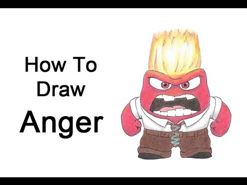 480x360 How To Draw Anger From Inside Out - Inside Out Anger Drawing