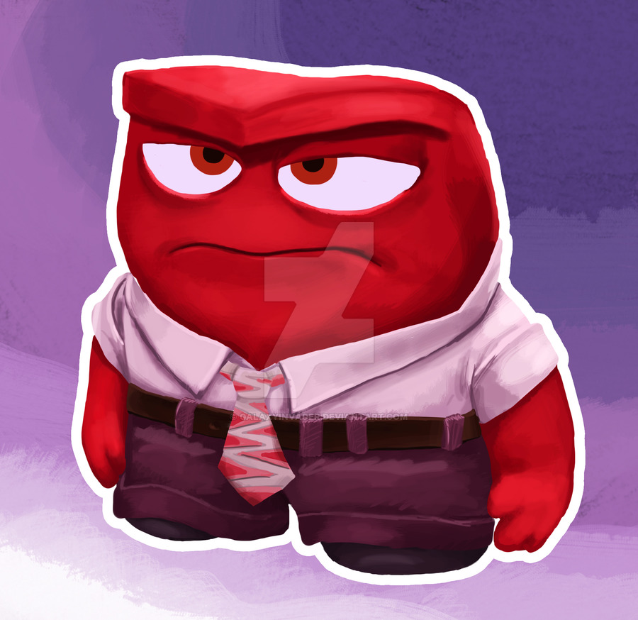 900x874 Inside Out - Inside Out Anger Drawing