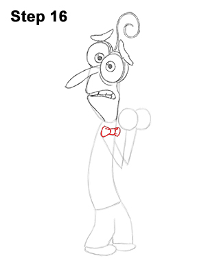 300x388 How To Draw Fear - Inside Out Drawing Fear