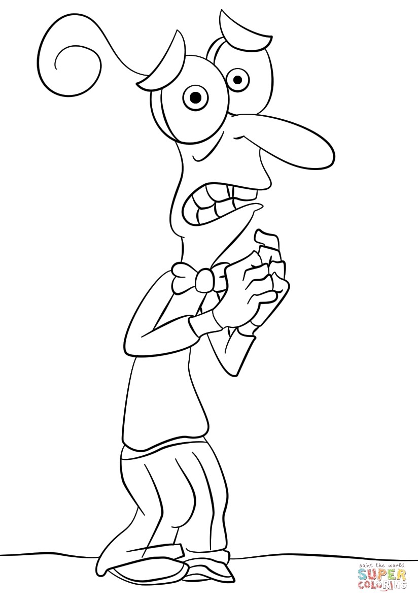 824x1186 Inside Out Coloring Pages Adult Bing Printable Images Highest - Inside Out Drawing Fear