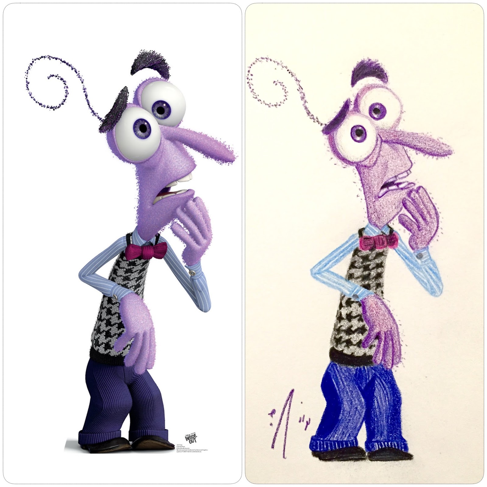 1600x1600 My Little Place Inside Out Disgust, Fear, Sadness + A Tutorial - Inside Out Drawing Fear