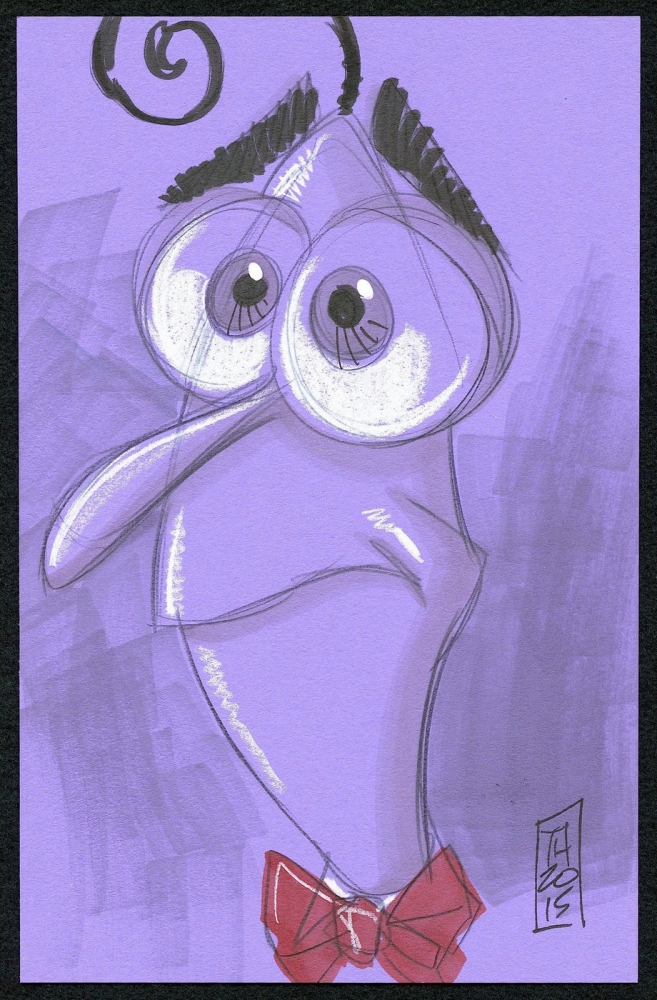 657x1000 Online Sports Memorabilia Auction Pristine Auction - Inside Out Drawing Fear