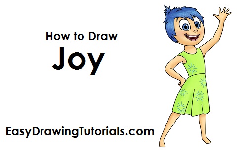 500x315 How To Draw Joy - Inside Out Drawing Joy