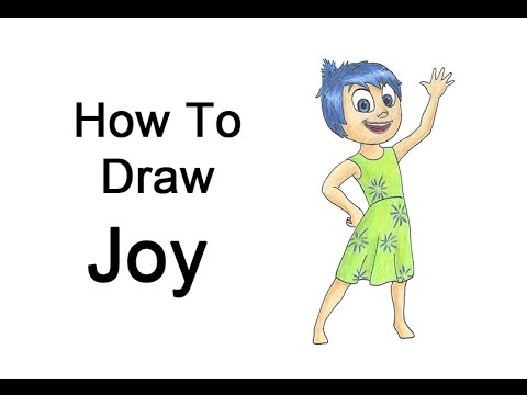 480x360 How To Draw Joy From Inside Out - Inside Out Joy Drawing