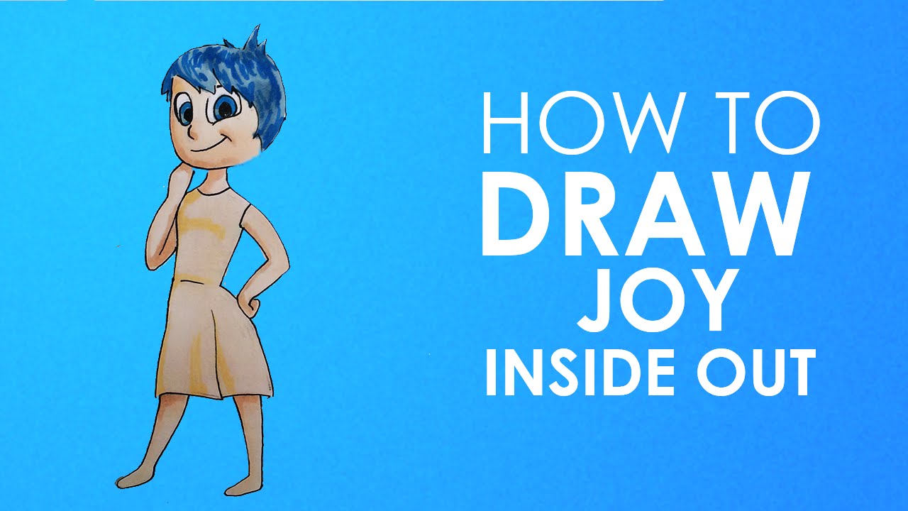 1280x720 How To Draw Joy - Inside Out Joy Drawing