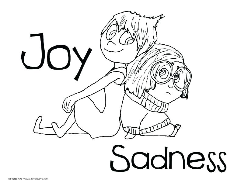 792x612 Ingenious Inspiration Inside Out Sadness Coloring - Inside Out Joy Drawing