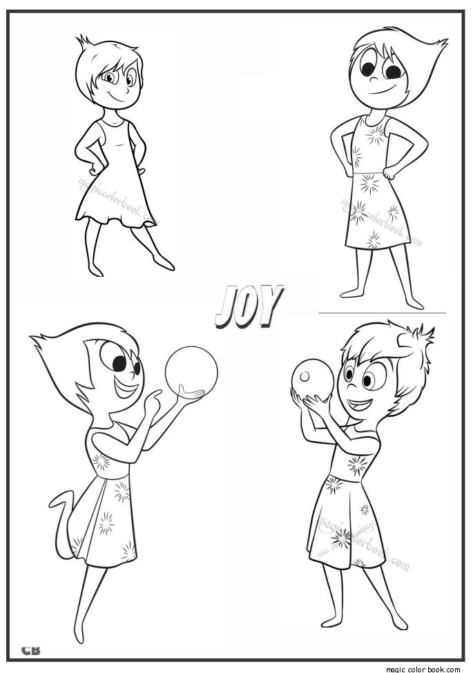 685x975 Inside Out - Inside Out Joy Drawing