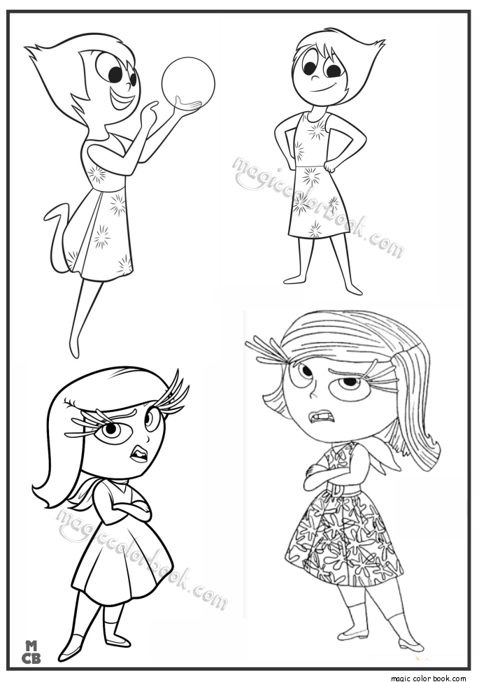 685x975 Inside Out - Inside Out Joy Drawing