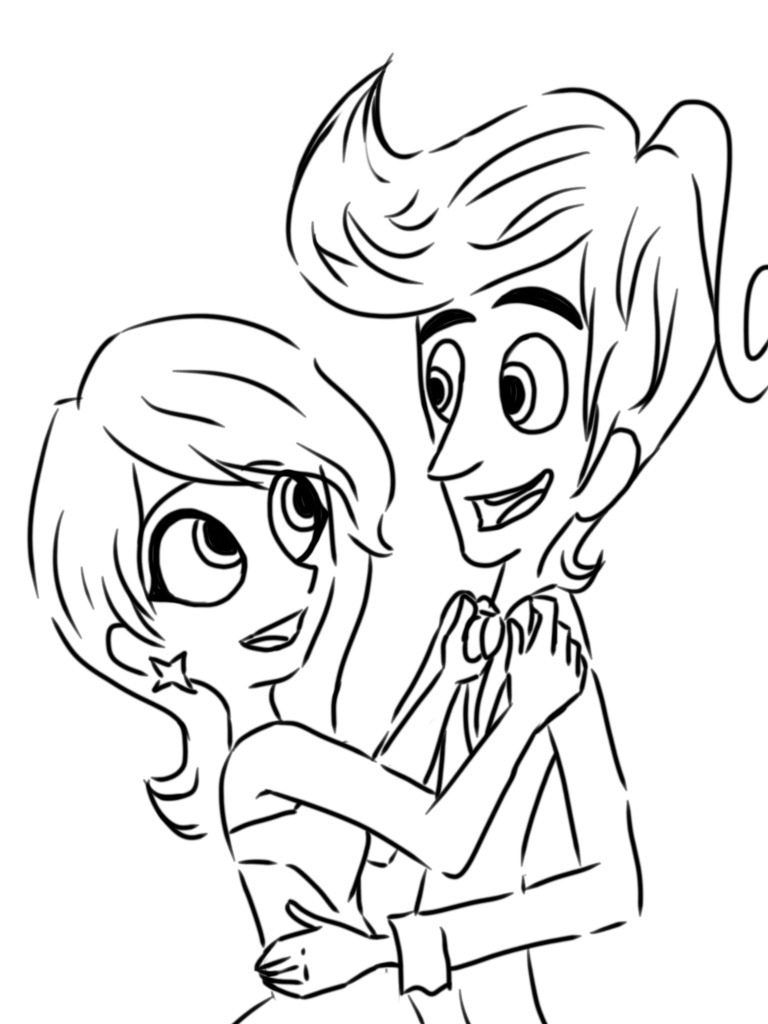 768x1024 Inside Out Joy Drawing - Inside Out Joy Drawing