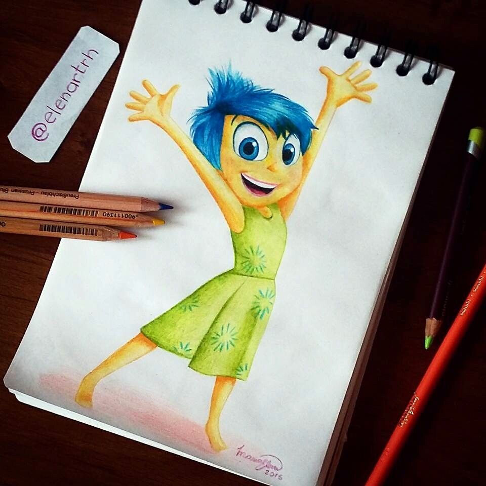 960x960 Joy - Inside Out Joy Drawing