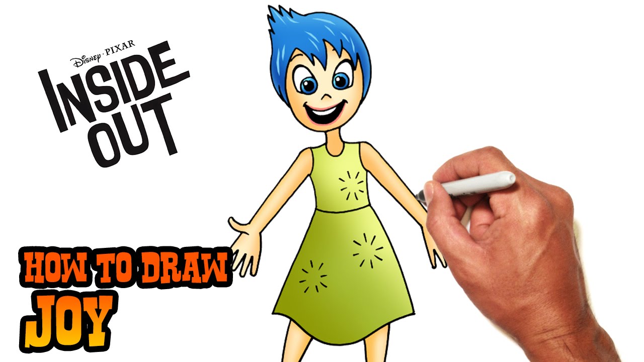 1280x720 How To Draw Joy Inside Out - Inside Out Joy Drawing
