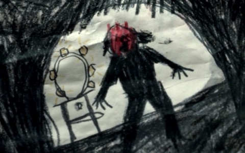 480x300 childrens drawings scary website - Insidious Demon Drawing