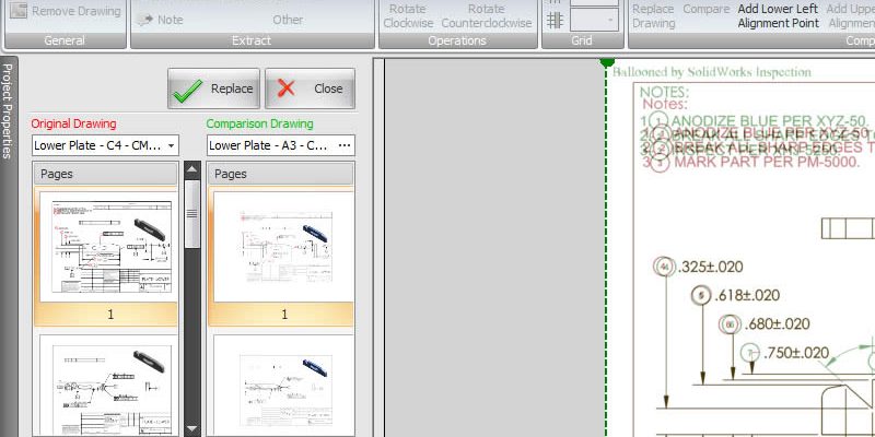 800x400 solidworks inspection drawing report automation software - Inspection Drawing