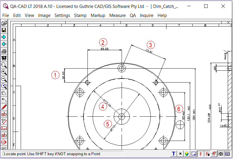 799x545 bubble drawing software balloon drawing software for pdfcad - Inspection Drawing