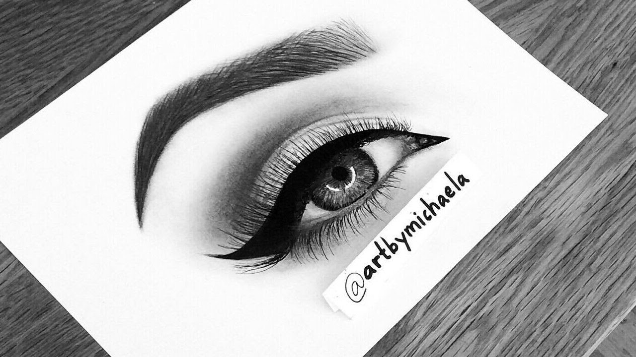 1280x720 drawing an eye from instagram - Instagram Drawings