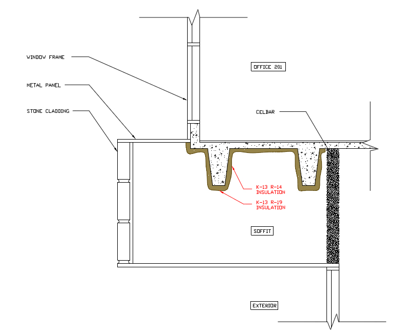 778x649 International Cellulose Corporation Cad Drawings - Insulation Drawing