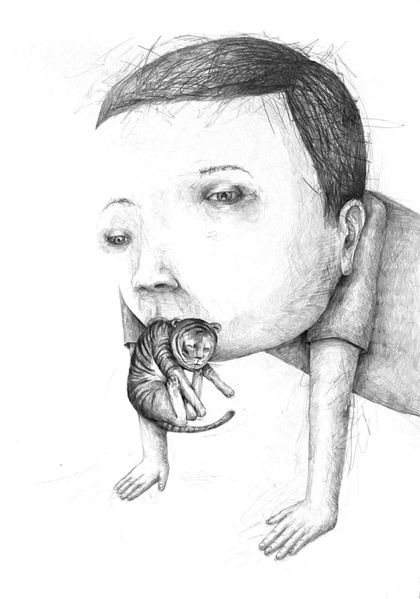 420x599 Cool Drawings And Illustrations - Interesting Drawings